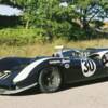 Johan Woerheide’s beautiful ex-Gurney Lola T-70 on the pavement of the Bridgehampton Race Circuit where Dan secured Ford’s moment of Can Am glory back in ‘66. Hats off to Johan for bringing one of the most important postwar race cars back to life.
