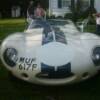 1957 D-Type, identical to the one in which "King of the Bridge" Walt Hansgen won the inaugural professional races at Bridgehampton in the fall of 1957.
PK