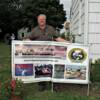 Andy Hartwell and the new BRHG banner